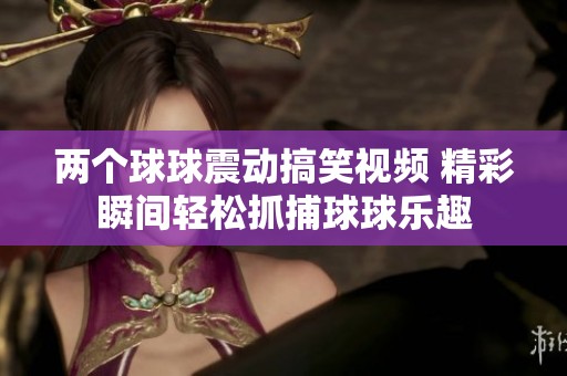两个球球震动搞笑视频 精彩瞬间轻松抓捕球球乐趣